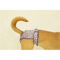 Seasonals Seasonals 41118PRP Washable Female Dog Diaper; Purple - Fits Queen 41118PRP